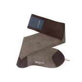 Chocolat Beige Pied De Poule Fil D Cosse