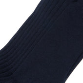 Bleu Marine Cachemire Soie