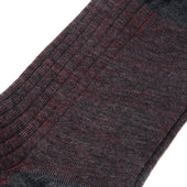Gris Rouge Super Solide Laine