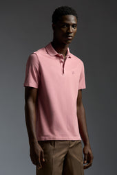 Garment Dyed Cotton Piquet Short Sleeve Polo