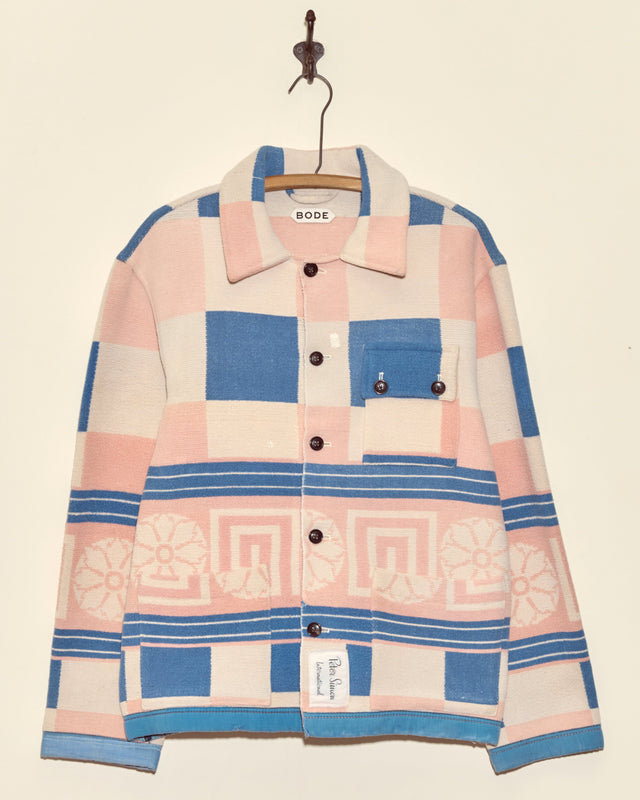 Medallion Checker Jacket - S/M