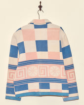 Medallion Checker Jacket S M