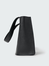 Doublet Leather Medi Bag In Darkest