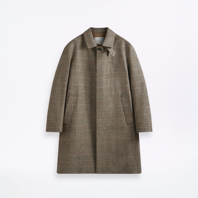 Dunkeld Glencheck Wool Coat