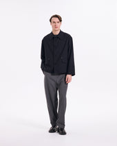 Humbie Slim Wool Short Coat