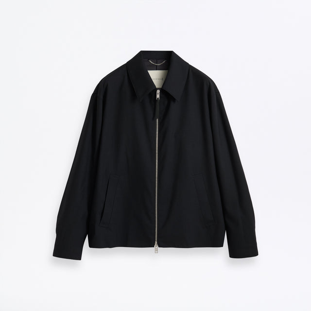 Birgham Wool Zip-up Jacket