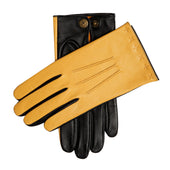 Men S The Suited Racer Touchscreen Three Point Leather Gloves