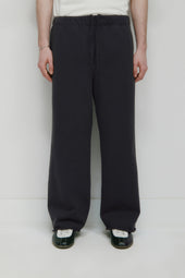 Men's Asr Cut-off Sweatpant in Almost Black