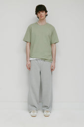 Men's Asr Cut-off Sweatpant in Heather Grey