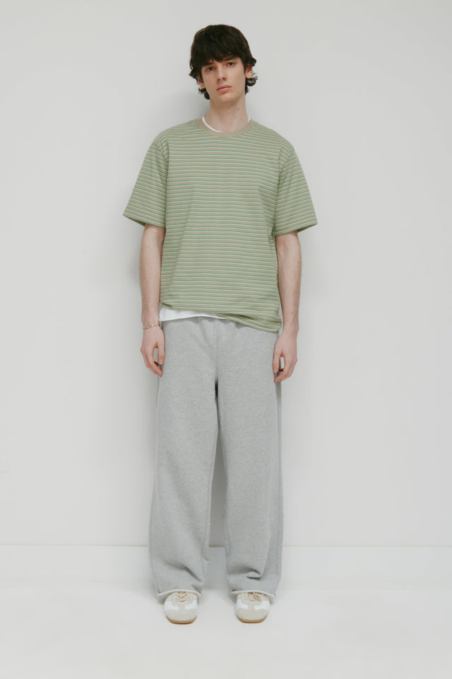 Men's Asr Cut-off Sweatpant in Heather Grey