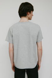 Men's Band Tee in Heather Grey