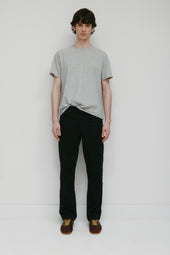 Men's Band Tee in Heather Grey