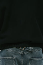 Men's Cozy Zip Hoodie in Black