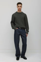 Men's Dahab Rollneck Sweater in Beluga