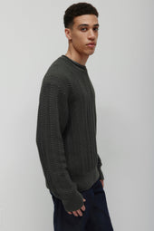 Men's Dahab Rollneck Sweater in Beluga