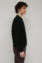 Men's Dahab Rollneck Sweater in Black