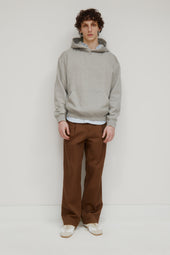 Men's Essential Hoodie in Heather Grey