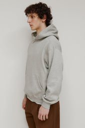 Men's Essential Hoodie in Heather Grey