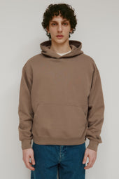 Men's Essential Hoodie in Taupe