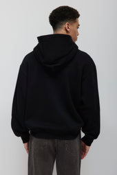 Men's Essential Zip Hoodie in Black