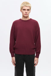 Hamatah Sweater in Burgundy Melange
