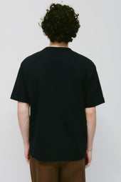 Men's Heavyweight Box Crew in Black