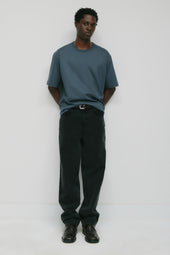 Men's Heavyweight Box Crew in Dark Slate