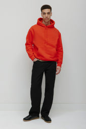 Men's Heavyweight Hoodie in Fiery Red