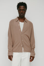 Men's Luxor Jersey Shirt in Taupe