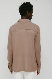 Men's Luxor Jersey Shirt in Taupe