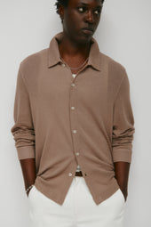 Men's Luxor Jersey Shirt in Taupe