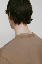 Men's Midweight Crew in Taupe