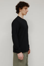 Men's Midweight Longsleeve in Black