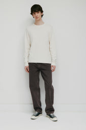 Men's Midweight Longsleeve in Marshmallow