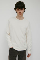Men's Midweight Longsleeve in Marshmallow