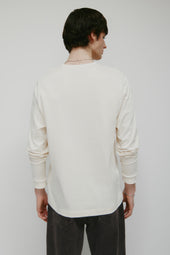 Men's Midweight Longsleeve in Marshmallow