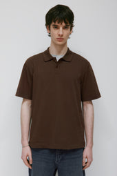 Men's Midweight Polo in Walnut