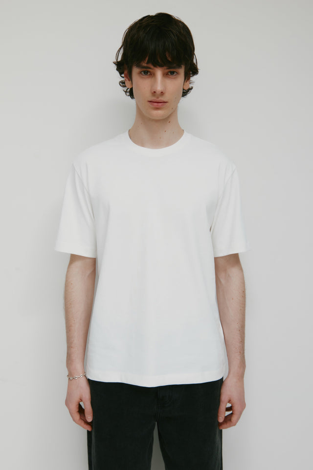 Men's Midweight Crew in White