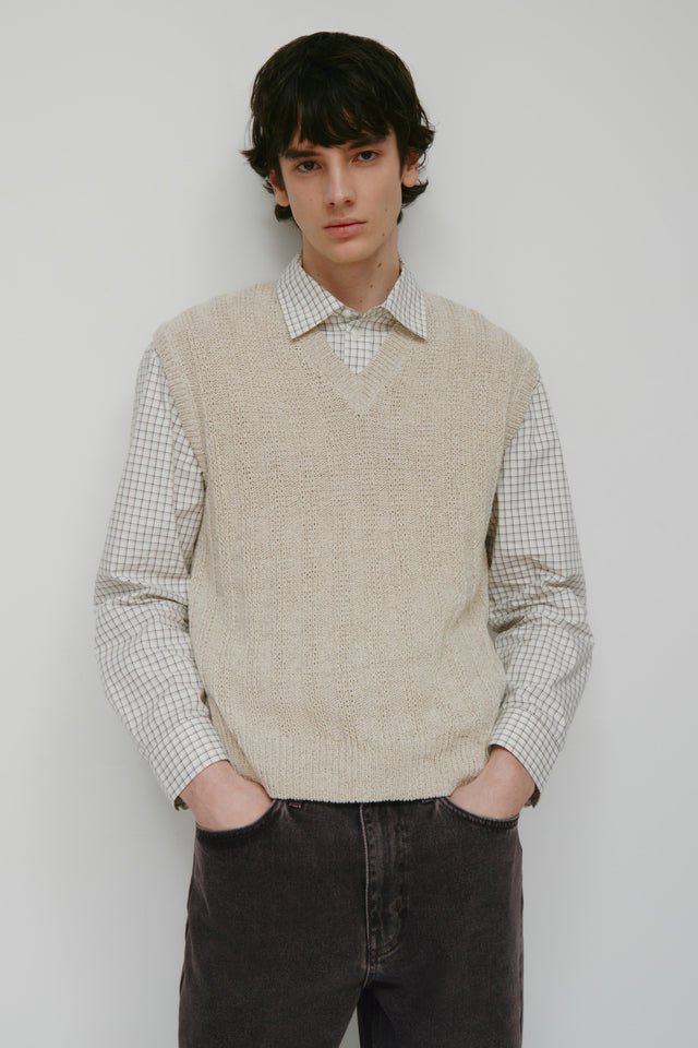 Men's Nima Vest in Dove