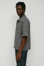 Men's Sadeem Shirt in Pitch Navy/Otter