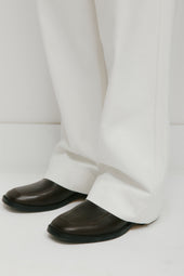 Men's Slouchy Buma Trouser in Marshmallow