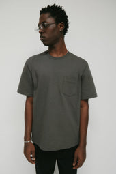Men's Slub Pocket Tee in Beluga