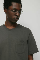 Men's Slub Pocket Tee in Beluga