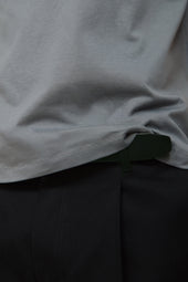Men's Superfine Crew in Lava Smoke