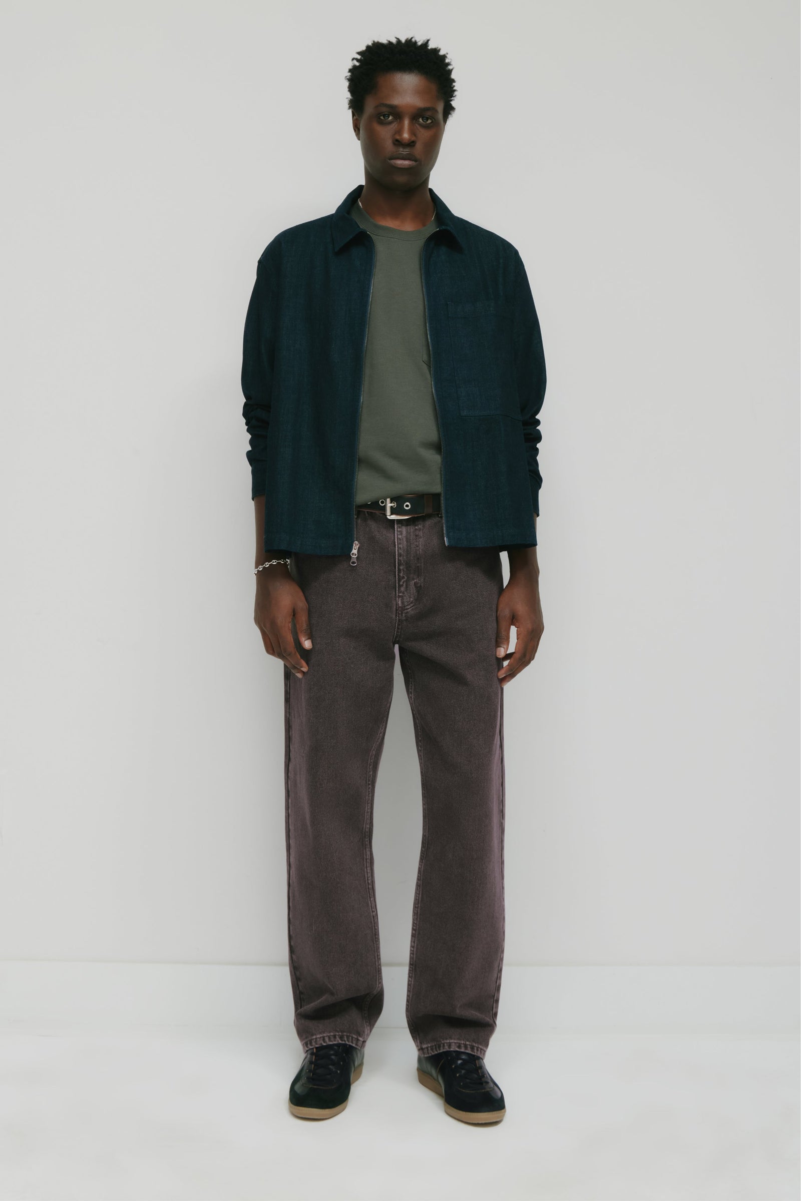 Men's Taba Denim in Brown Wash