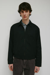 Men's Taym Postal Jacket in Black