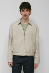 Men's Taym Postal Jacket in Stone