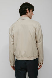 Men's Taym Postal Jacket in Stone