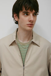 Men's Taym Postal Jacket in Stone