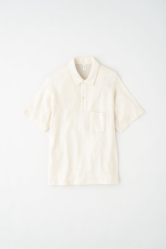 Luxor Jersey Polo in Natural